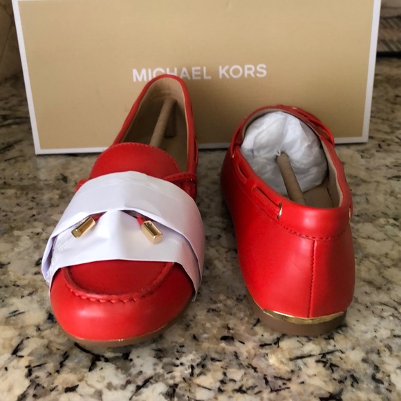 NIB WOMENS MICHAEL KORS SUTTON MOC NAPPA SZ 10M - Picture 5 of 6